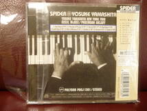 美品CD/帯付き★山下洋輔NYトリオ『スパイダー/Spider』Jazz●1985年・2.800円盤★即決_画像2