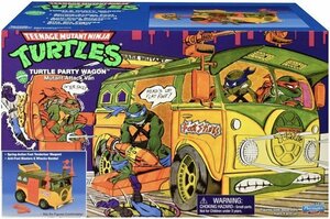 Playmates タートルズ タートル・パーティー・ワゴン TMNT ミュータントタートルズ TURTLE PARTY WAGON フィギュア タートルバン 