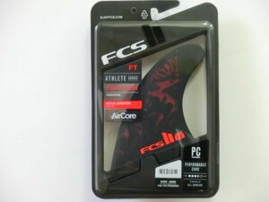 ◆ FCS2 超軽量 Air Core PC製 FTフィン Mサイズ フィリペ・トレド Filipe 黒赤 新品未使用