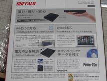 バッファロー ブルーレイドライブ BRXL-PT6U2V-BKC BDXL USB2.0 Macにも対応 バスパワー ポータブル Blu-ray Buffalo_画像9