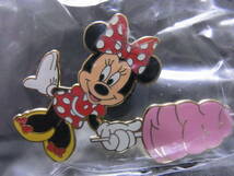 未使用品 ディズニー 限定 750個 ミニー 綿菓子 2003 ピンバッジ Disney_画像2