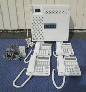  Saxa PLATIAⅡ pra tia2 PT1000ⅡPro. equipment | telephone machine 4 pcs TD810(W)