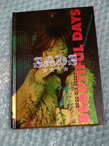 SADS 2002年 パンフレット 冊子 「BEAUTIFUL DAYS」 サッズ /検索 黒夢 清春 Tシャツ アルバム グッズ ツアー シングル
