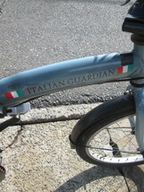中古　２０インチ　折り畳み自転車「ITALIAN　GUADIAN」_画像5