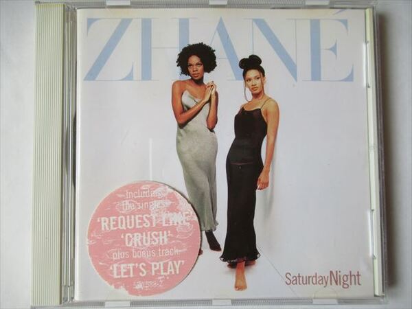 『CD ヒップホップソウルデュオ Zhane(ジャーネィ) / Saturday Night ★Chicカヴァー有 The Lox ・ Najee・Will Downing ◆CDケース新品』
