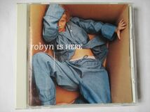 『CD廃盤 スウェーデンポップ Robyn(ロビン)　/ Robyn Is Here 国内盤 ボーナストラック収録 ◆CDケース新品』_画像1