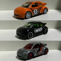 【Hot Wheels】Volkswagen New Beetle Cup ホットウィール フォルクスワーゲン ニュービートル ルース セット_画像2