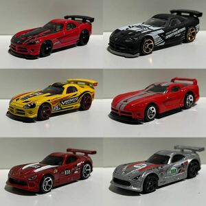 【HotWheels】Dodge Viper ホットウィール ダッジ バイパー ルース まとめて ACR SRT10 GTS-R ミステリーモデル Kマート マルチパック限定