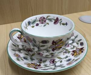 MINTON/ミントン　Haddon Hall/ハドンホール ティ―・コーヒーカップ＆ソーサ―　美品 1客