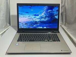 【大画面：17インチ】東芝 dynabookT67/UG/ i5-6200U /ブルーレイ/WEB カメラ/ 新品SSD1TB/8GB / Win11HOME