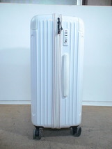 4310　コンバース　白　TSAロック付　鍵付　スーツケース　キャリケース　旅行用　ビジネストラベルバック_画像2