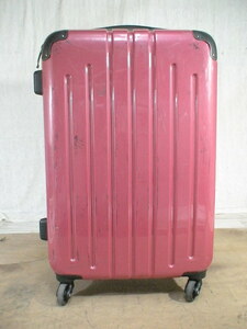 4478　A.L.I　ピンク　TSAロック付　鍵付　スーツケース　キャリケース　旅行用　ビジネストラベルバック