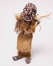 アフリカ　ジンバブエ　マキシマスカレード　D　民族衣装　人形　お祭り　儀式　アフリカ雑貨　オブジェ_画像1