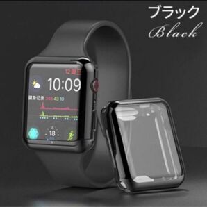 Apple Watch カバー　ブラック　40mm ソフトケース