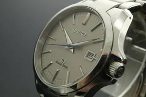 LVSP5-11-25 7T114-25 グランドセイコー GS 腕時計 9F62-0AG0 デイト ラウンド クォーツ 約125g メンズ シルバー 文字盤シルバー ジャンク