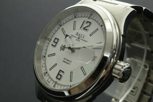 LVSP5-11-1 7T114-1 BALL WATCH ボールウォッチ 腕時計 NM2088C ストークマン デイト 自動巻き 約143g メンズ シルバー 付属品付 ジャンク