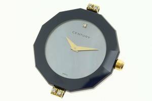 VMPD5-104-34 CENTURY センチュリー 腕時計 フェイス プライムタイム 750 K18 YG ダイヤ クォーツ レディース 約16g シェル文字盤 動作品