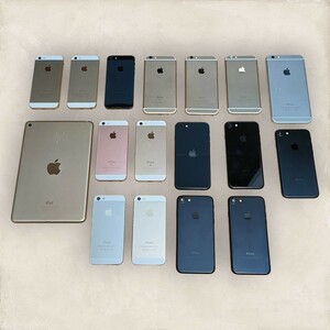 【1円スタート】Apple iPhone iPad ジャンク 17台まとめ 送料無料