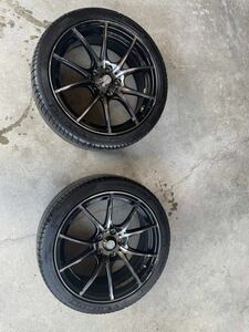 ウェッズ Weds SPORT SA-10R 18インチ オフセット45 PCD114.3 5H 7.5J 225/40R18 2本