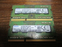 サムスン SAMSUNG DDR3L-1600 PC3L-12800S 4GB×2枚　合計8GB_画像1