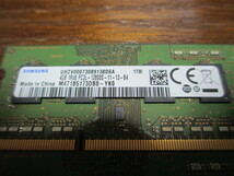 サムスン SAMSUNG DDR3L-1600 PC3L-12800S 4GB×2枚　合計8GB_画像3