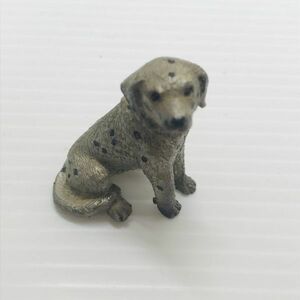 D【オブジェ】ダルメシアン 重さ78g 置物 ジャスパー 犬 ミニチュア レトロ アンティーク ヴィンテージ 人形