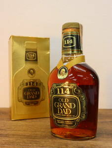 未開栓 OLD GRAND DAD/オールドグランダッド 114 LOT.18 旧ボトル バーボンウイスキー 750ml/57％ お酒/古酒/洋酒 『W1316-43』