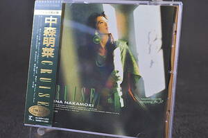 完全限定盤 帯付 24K蒸着 ゴールド盤☆ 中森明菜 クルーズ / CRUISE Akina Nakamori ■89年盤 GOLD CD アルバム ♪LIAR,他 36L2-5103 美盤