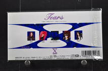 当時物 CD シングル☆ X JAPAN / Tears ■93年盤 8cmCD Tears (クラシック・ヴァージョン)収録 タイアップシール付 AMDM-6100 短冊 美品_画像2