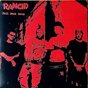 7'' EP Rancid Fall Back Down/Killing Zone USオリジナル Hellcat Records パンク メロコア punk tim armstrong operation ivy greenday