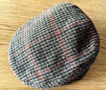 Olney ハンチング ブラウン ツイード 英国製 イギリス イングランド チェック 帽子 キャスケット hunting cap brown tweed england rock&co_画像1