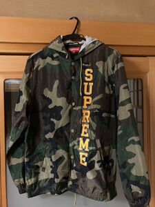 supreme コーチジャケット　迷彩