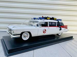 【希少】GHOSTBUSTERS ECTO-1 アメリカンマッスル 1959年 キャデラック ゴーストバスターズ エクトワン 1/21スケール ミニカーコレクション