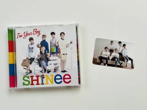 SHINee「i'm Your Boy」5人集合トレカ付き（全員）／オニュ・ジョンヒョン・キー・ミンホ・テミン