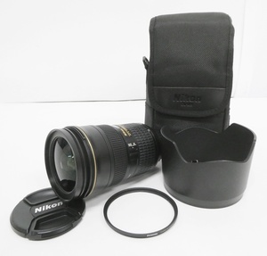 02 65-581541-09 △ [Y] (3) Nikon ニコン AF-S NIKKOR 24-70㎜ 1:2.8G ED レンズ 付属品 ケース付き 旭65