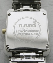 02 69-582032-14 [Y] RADO ラドー DIASTAR ダイヤスター 133.1014.3 クオーツ ボーイズ 腕時計 旭69_画像6