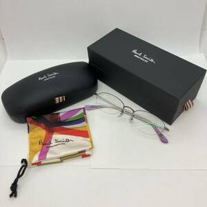 【美品 袋ケース箱付】メガネ Paul Smith SPECTACLES ポールスミス 50□18-145 PS-9212