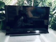 シャープ液晶テレビAQUOS ＬＣ-３２Ｊ１０　３２型　　　　　斉藤アナ可愛い　２０１４年製_画像3