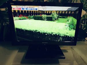 三菱 MITSUBISHI 液晶テレビ２２型 ＬCＤ－２２ＭＬ１自動首振り機能付き。