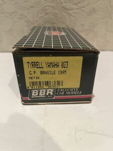 1/43 BBR ティレル ヤマハ 023 ブラジルGP 1995 メタルキット