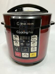 ショップジャパン shop japan クッキングプロ Cooking Pro SC-30SA-J03-RD 通電確認済み　取説付き　おまけTOSHIBA TY-C24付き