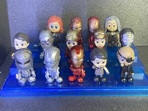 ● ホットトイズ　コスベイビー　IRONMAN アイアンマン フィギュア 大量 セット まとめ ケース付き