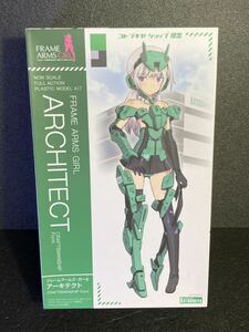 ● 新品未開封 プラモデル コトブキヤ フレームアームズ・ガール アーキテクト CRAFTSMANSHIP Form