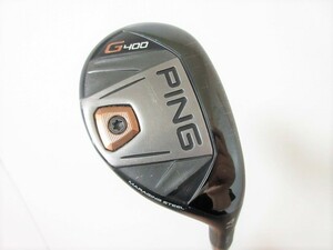 ピン◆◆ PING G400 ユーティリティ U4-22度 TOUR173-85(R) JP ◆◆日本仕様 4U ゴルフクラブ CH76