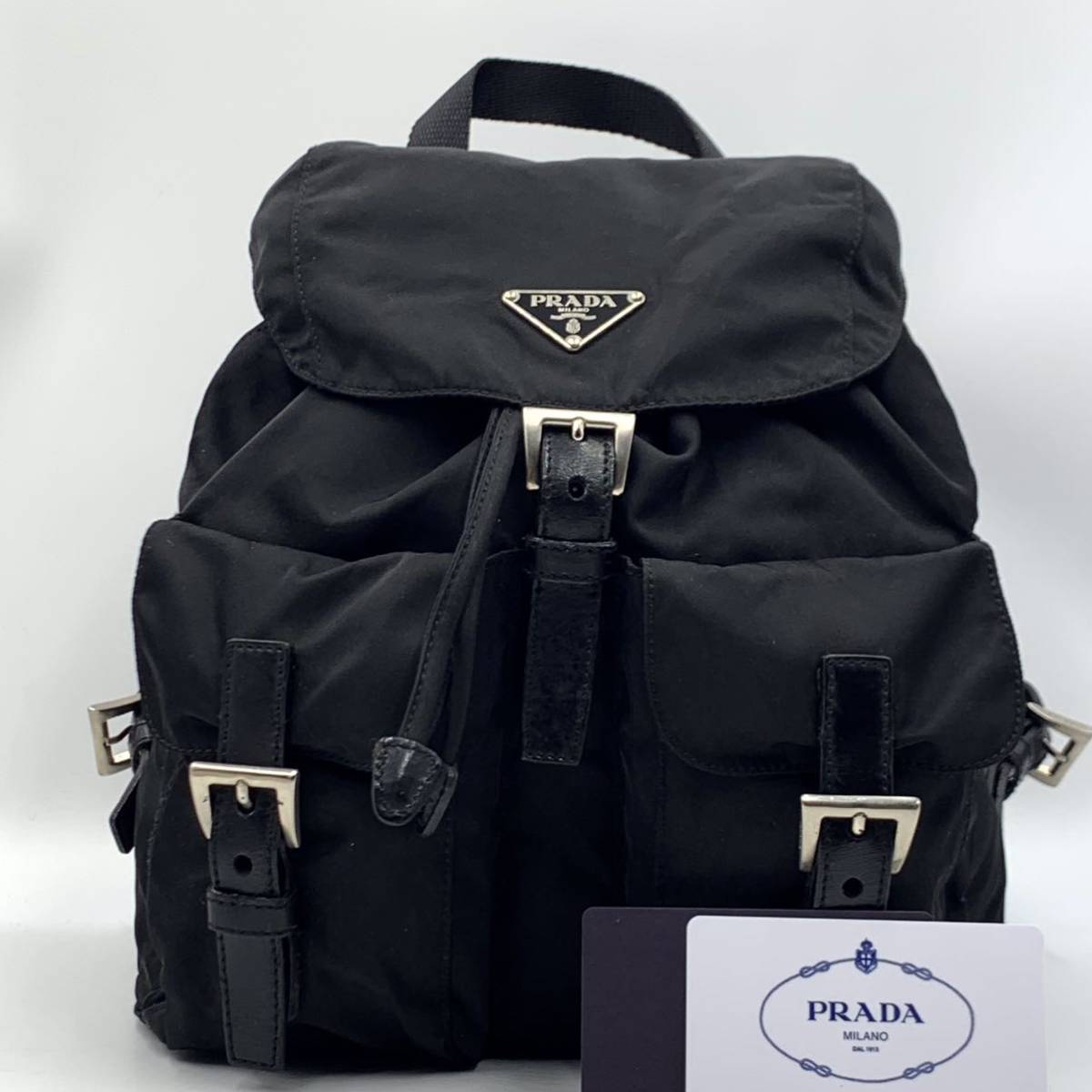 2023年最新】Yahoo!オークション -pradaプラダリュックの中古品・新品