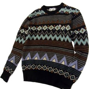 価格4.5万円程◇Black&White ニットセーター メンズ M