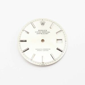 純正品 中古 ロレックス ROLEX 1601 1603 シルバー ダイアル 文字盤 デイトジャスト用 メンズ Cal.1570