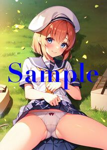 KT749 Higurashi no Naku Koro ni dragon . Rena same person poster A4 special printing original anime high quality beautiful young lady illustration art poster Secret 