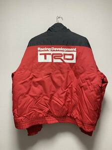 [TRD Toyota Racing Development] В то время, гоночная куртка с логотипом Bag LL Cotton Red Black Toyota Racing