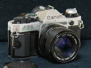 Canon AE-1P NewFD50mmF1.4 単焦点標準レンズセット【Working product・動作確認済】